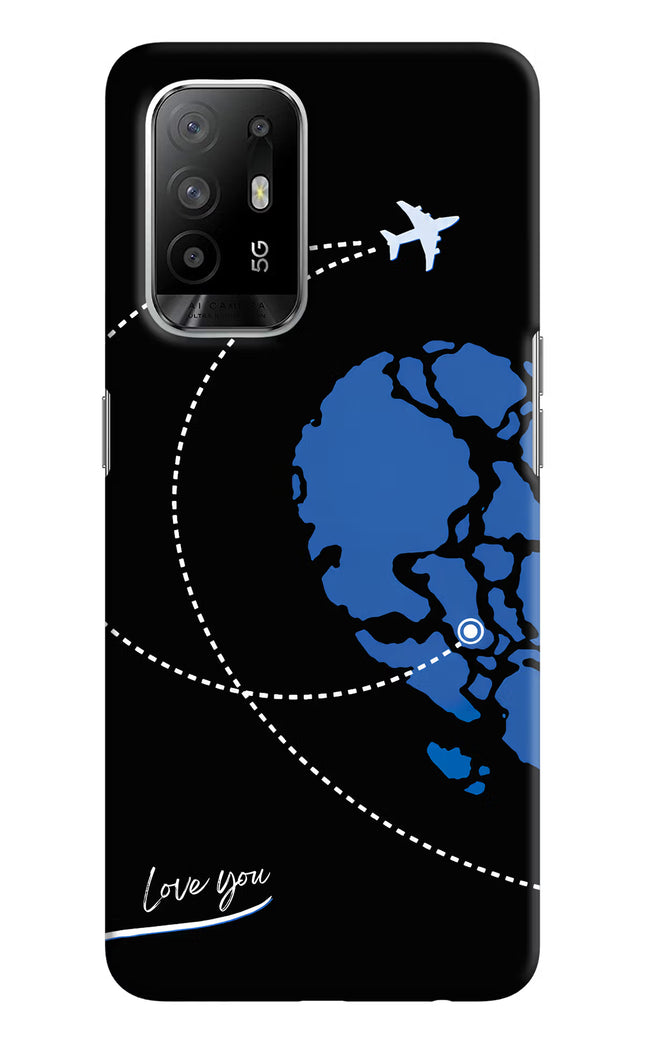 Love Orbit Oppo F19 Pro+ Hard Case Back Cover by Casekaro