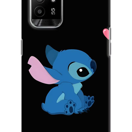 Stitch Crush Oppo F19 Pro+ Hard Case Back Cover by Casekaro