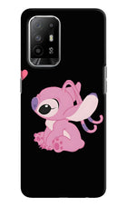 Angel Crush Oppo F19 Pro+ Hard Case Back Cover by Casekaro