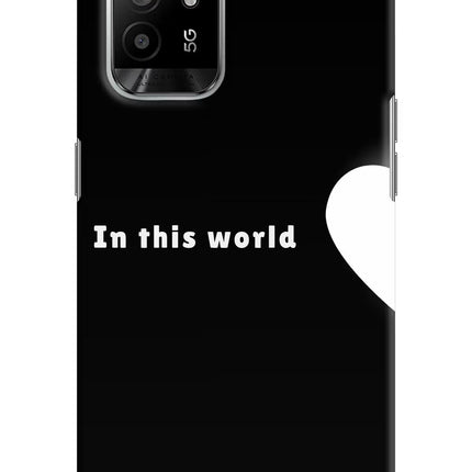 This World Oppo F19 Pro+ Hard Case Back Cover by Casekaro