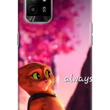 Always Cat Oppo F19 Pro+ Hard Case Back Cover by Casekaro