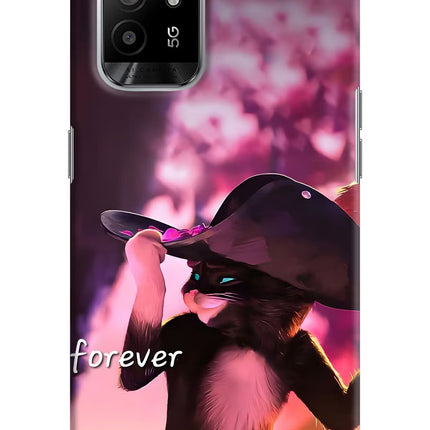 Forever Cat Oppo F19 Pro+ Hard Case Back Cover by Casekaro