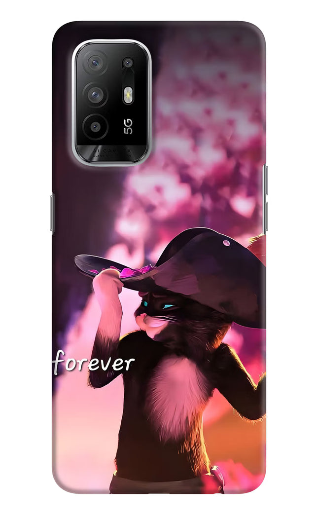 Forever Cat Oppo F19 Pro+ Hard Case Back Cover by Casekaro