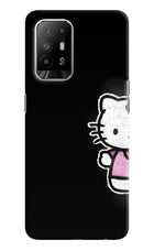 Kitty Charm Oppo F19 Pro+ Hard Case Back Cover by Casekaro