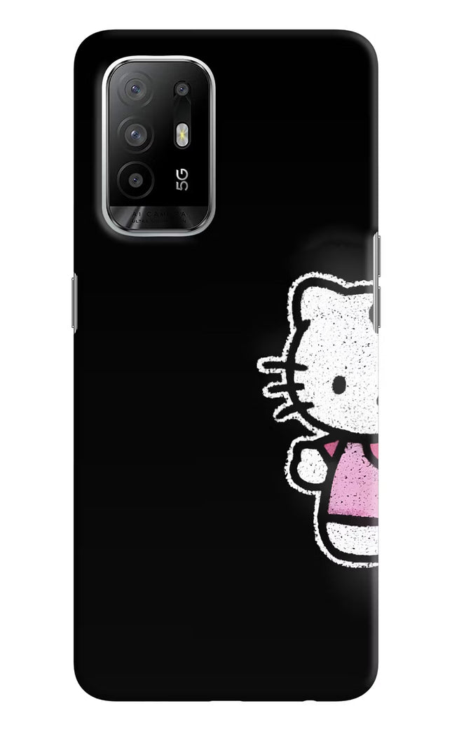 Kitty Charm Oppo F19 Pro+ Hard Case Back Cover by Casekaro