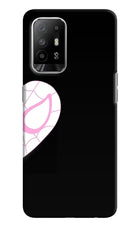 Gwen Mask Oppo F19 Pro+ Hard Case Back Cover by Casekaro