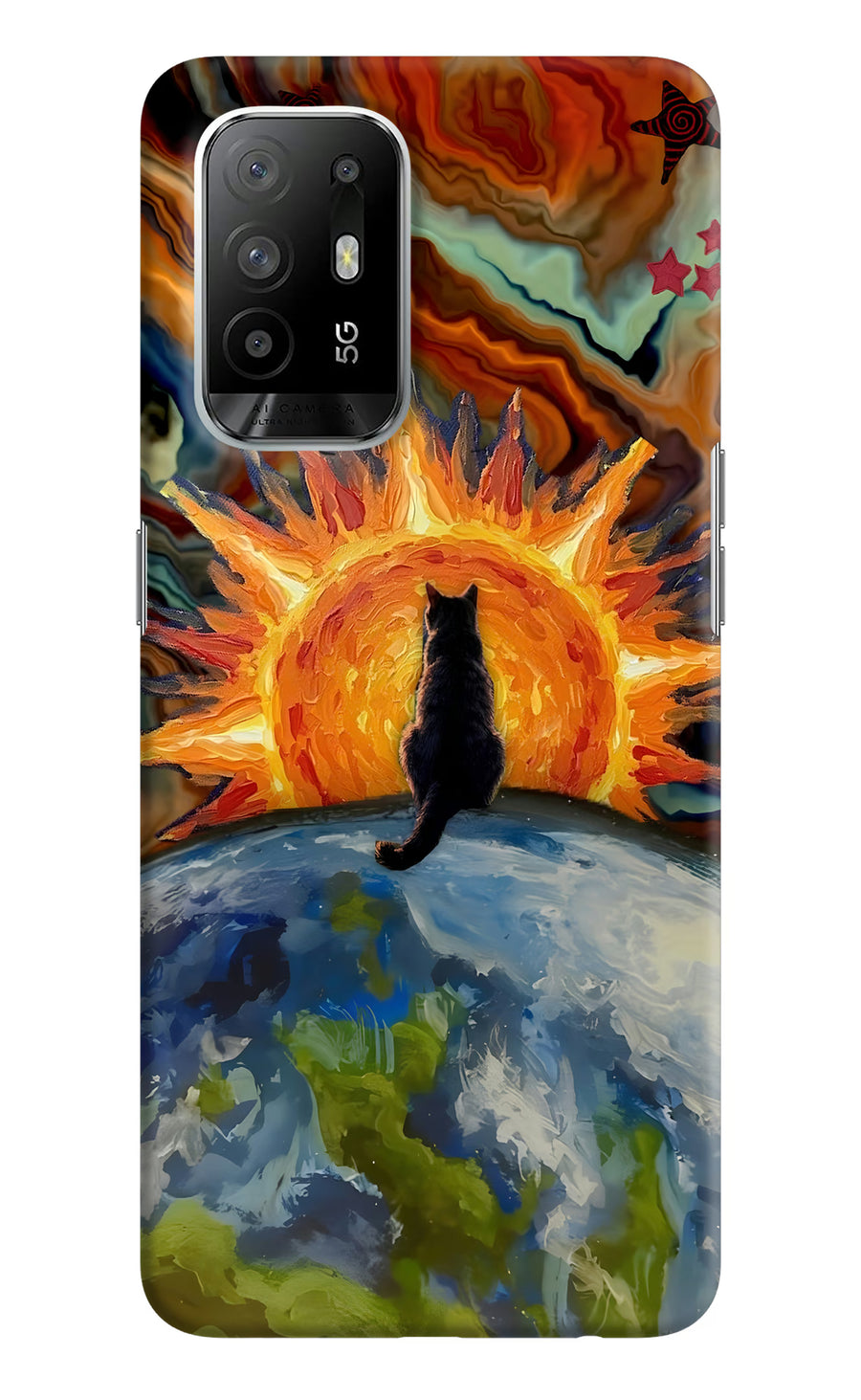 Sunrise Beyond Oppo F19 Pro+ Back Cover, Hard case