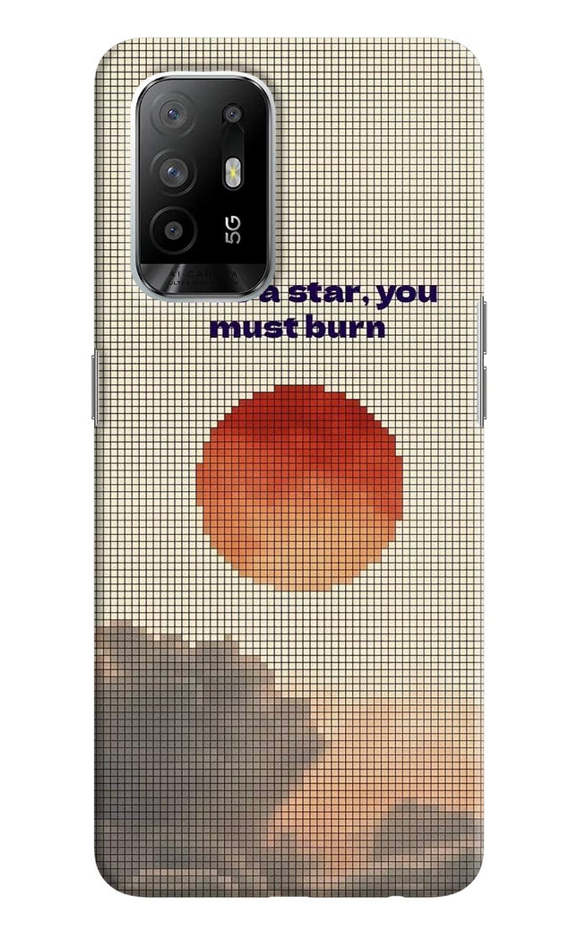 Pixel Sun Oppo F19 Pro+ Hard Case Back Cover by Casekaro