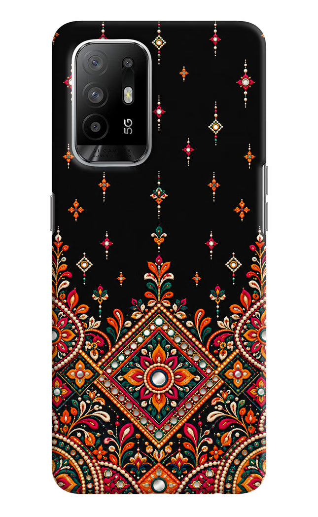 Noir Mehfil Oppo F19 Pro+ Hard Case Back Cover by Casekaro