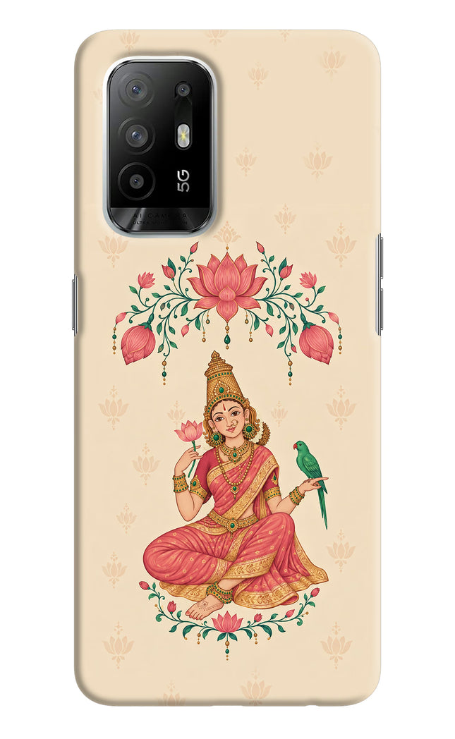 Goddess Lakshmi Oppo F19 Pro+ Back Cover