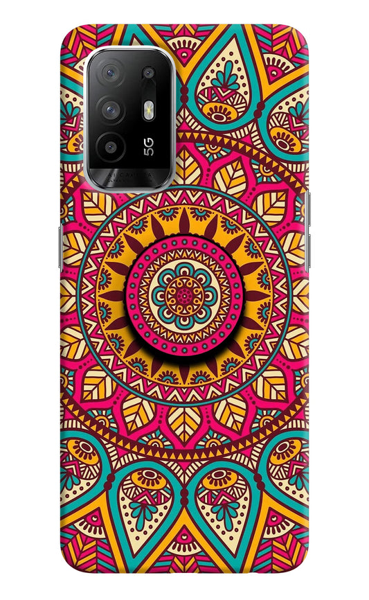 Mandala Oppo F19 Pro+ Pop Case by Casekaro