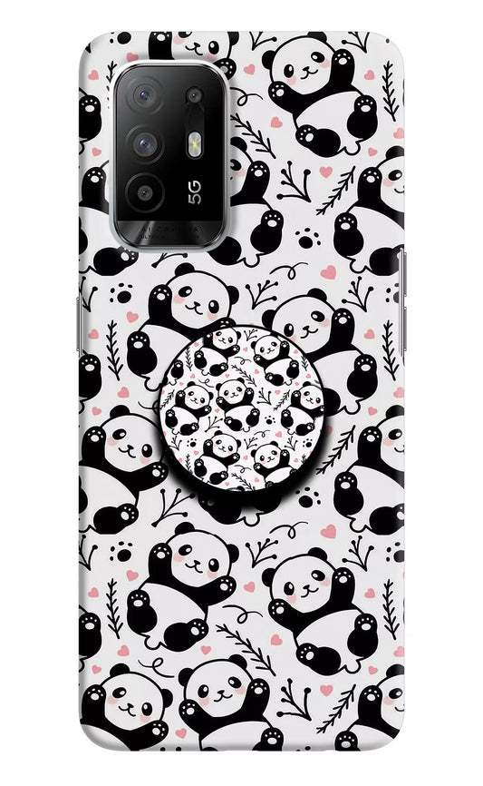 Cute Panda Oppo F19 Pro+ Pop Case by Casekaro