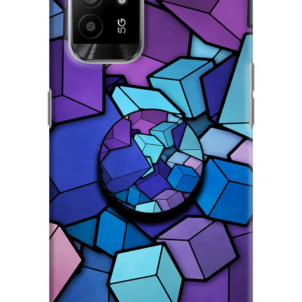 Cubic Abstract Oppo F19 Pro+ Pop Case by Casekaro