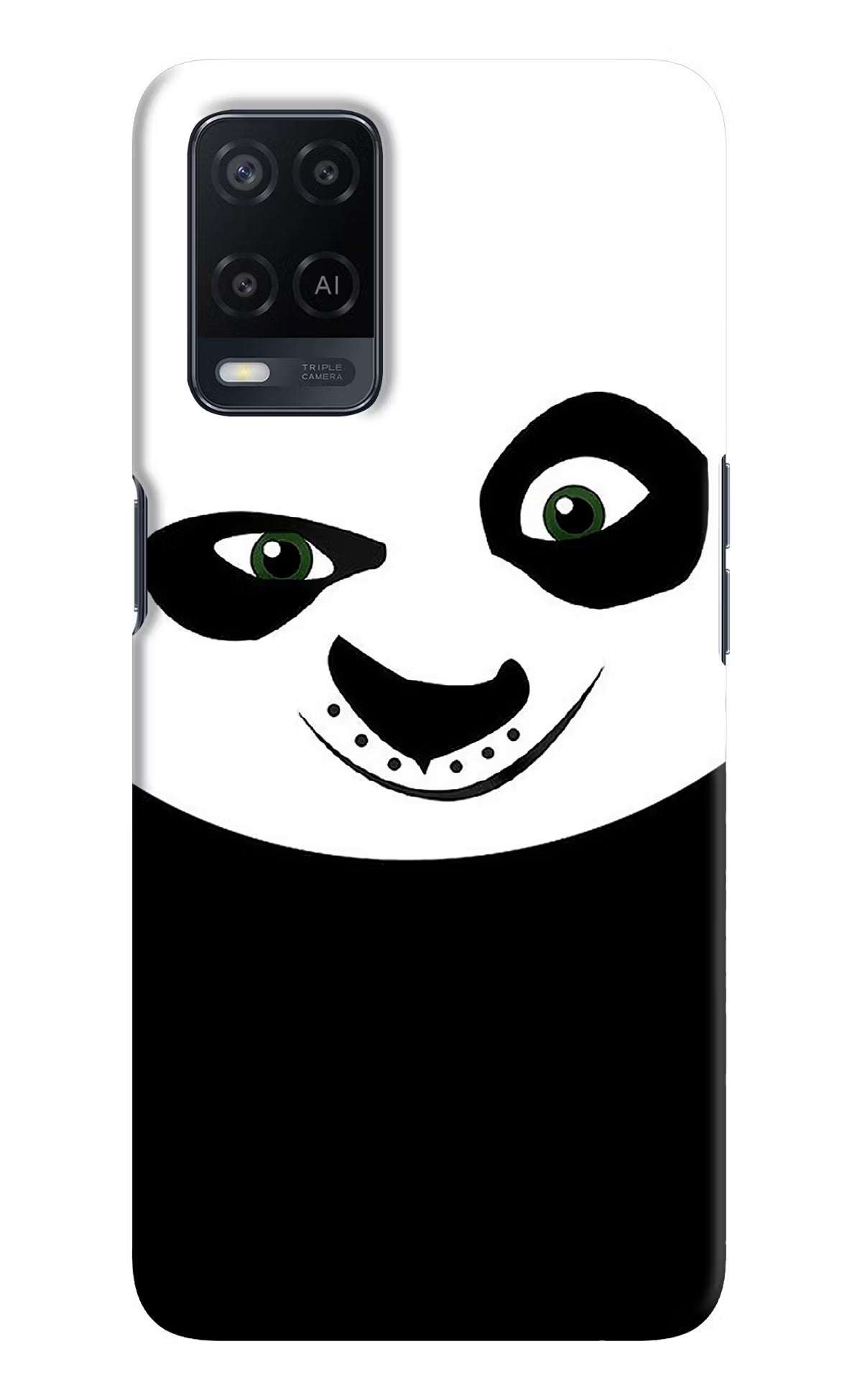Panda Oppo A54 Hard Case Back Cover by Casekaro