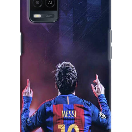 Messi Oppo A54 Hard Case Back Cover by Casekaro