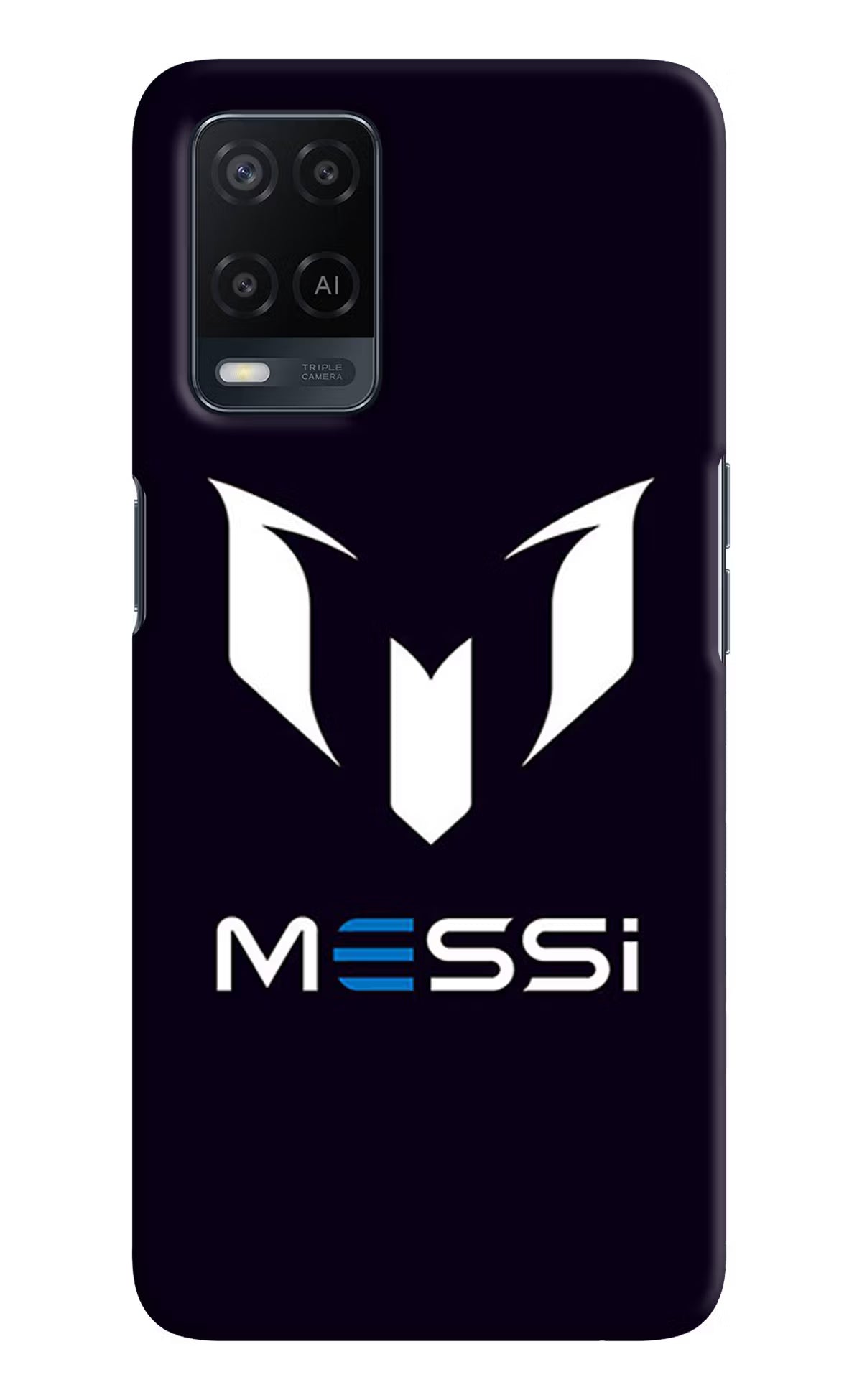Messi Logo Oppo A54 Hard Case Back Cover by Casekaro