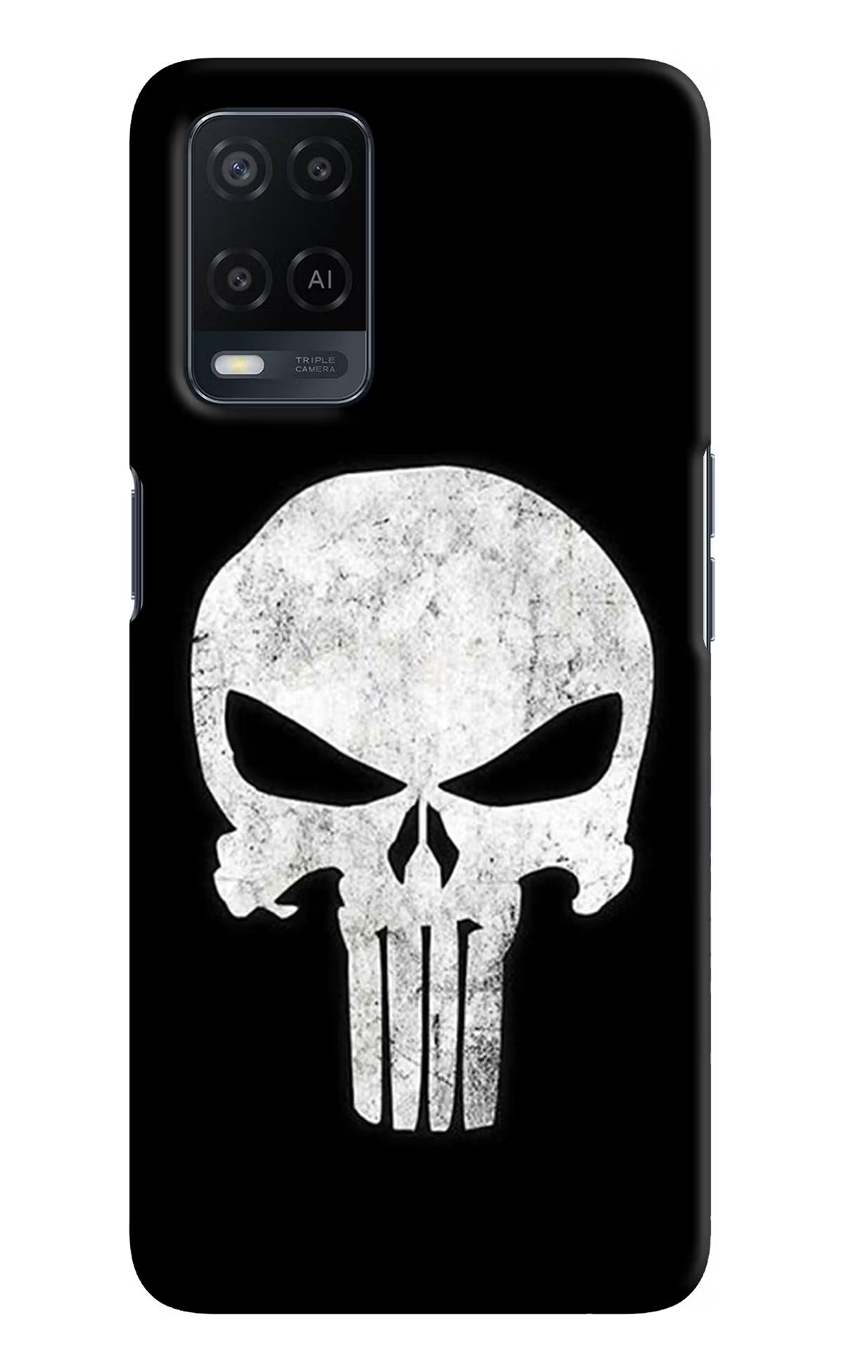 Punisher Skull Oppo A54 Hard Case Back Cover by Casekaro