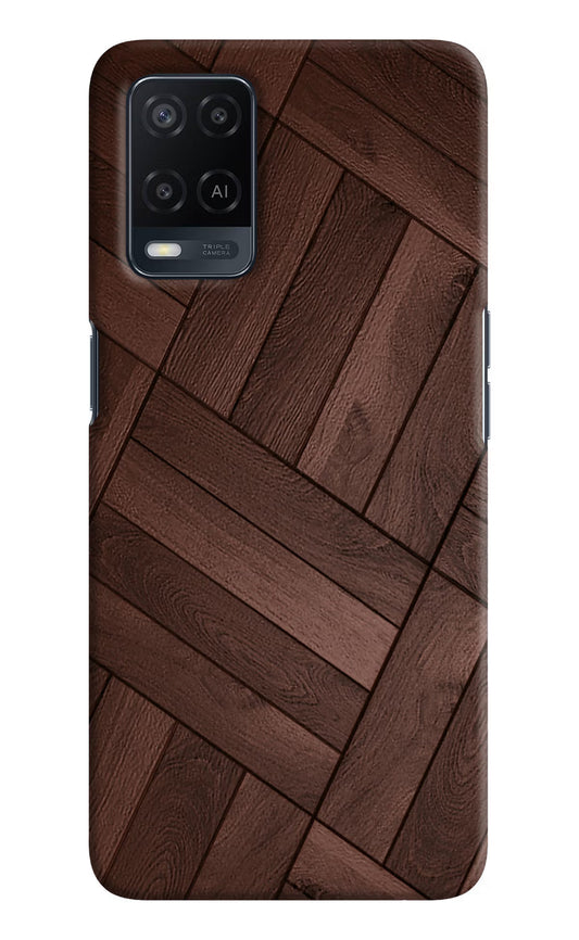 Wooden Texture Design Oppo A54 Hard Case Back Cover by Casekaro