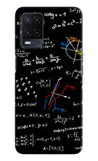 Mathematics Formula Oppo A54 Hard Case Back Cover by Casekaro