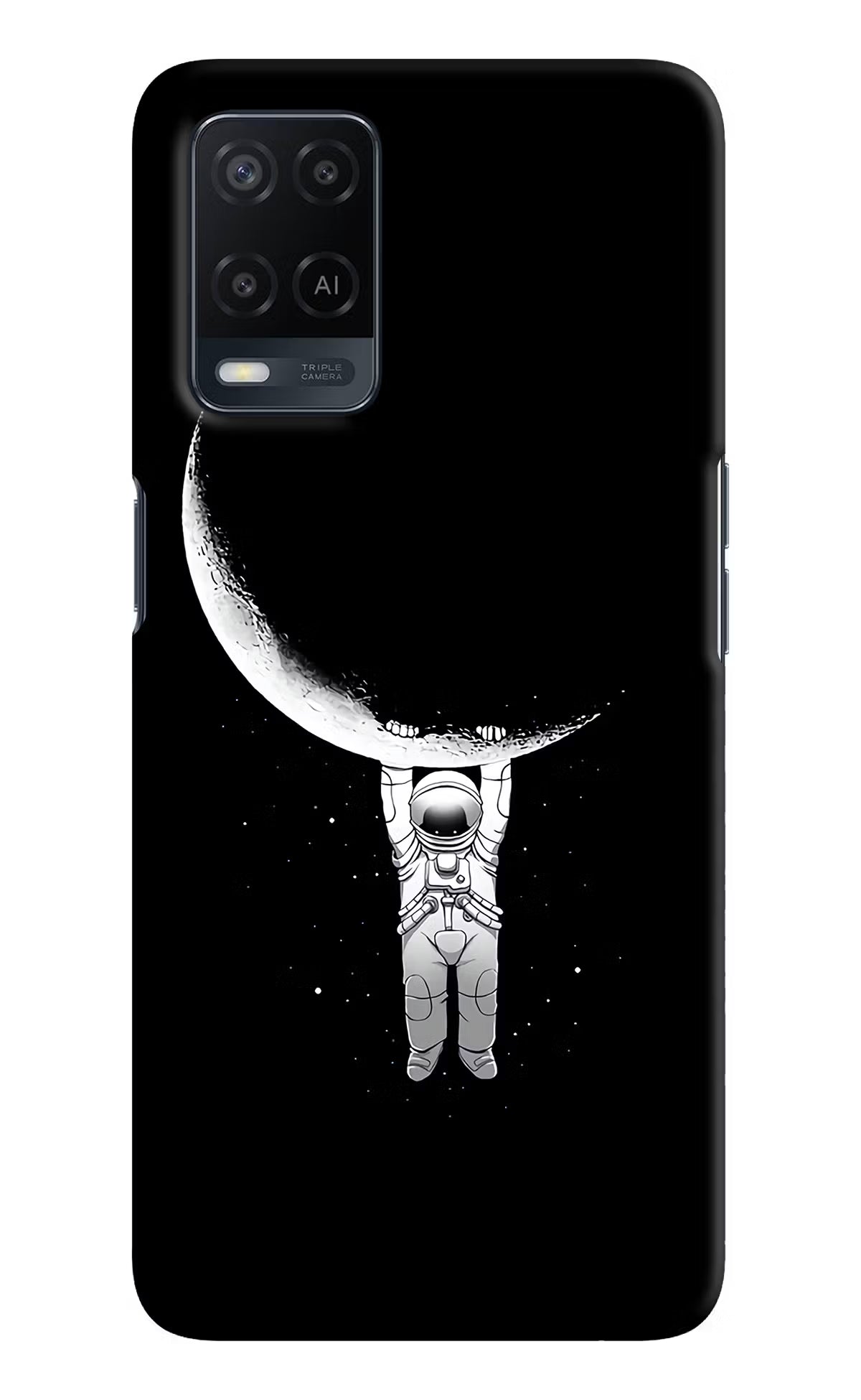 Moon Space Oppo A54 Hard Case Back Cover by Casekaro