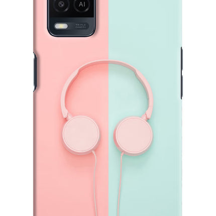 Music Lover Oppo A54 Hard Case Back Cover by Casekaro
