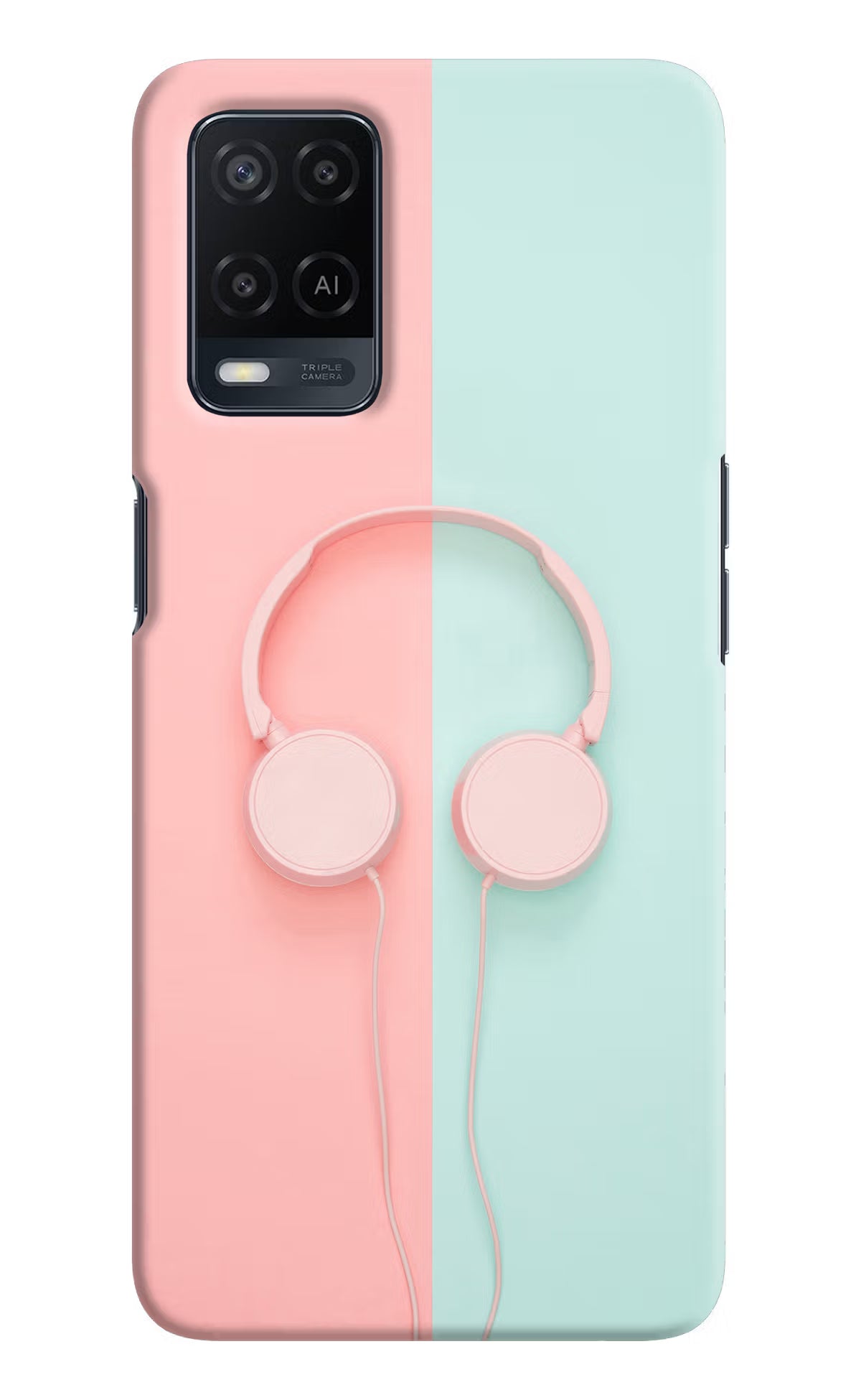 Music Lover Oppo A54 Hard Case Back Cover by Casekaro