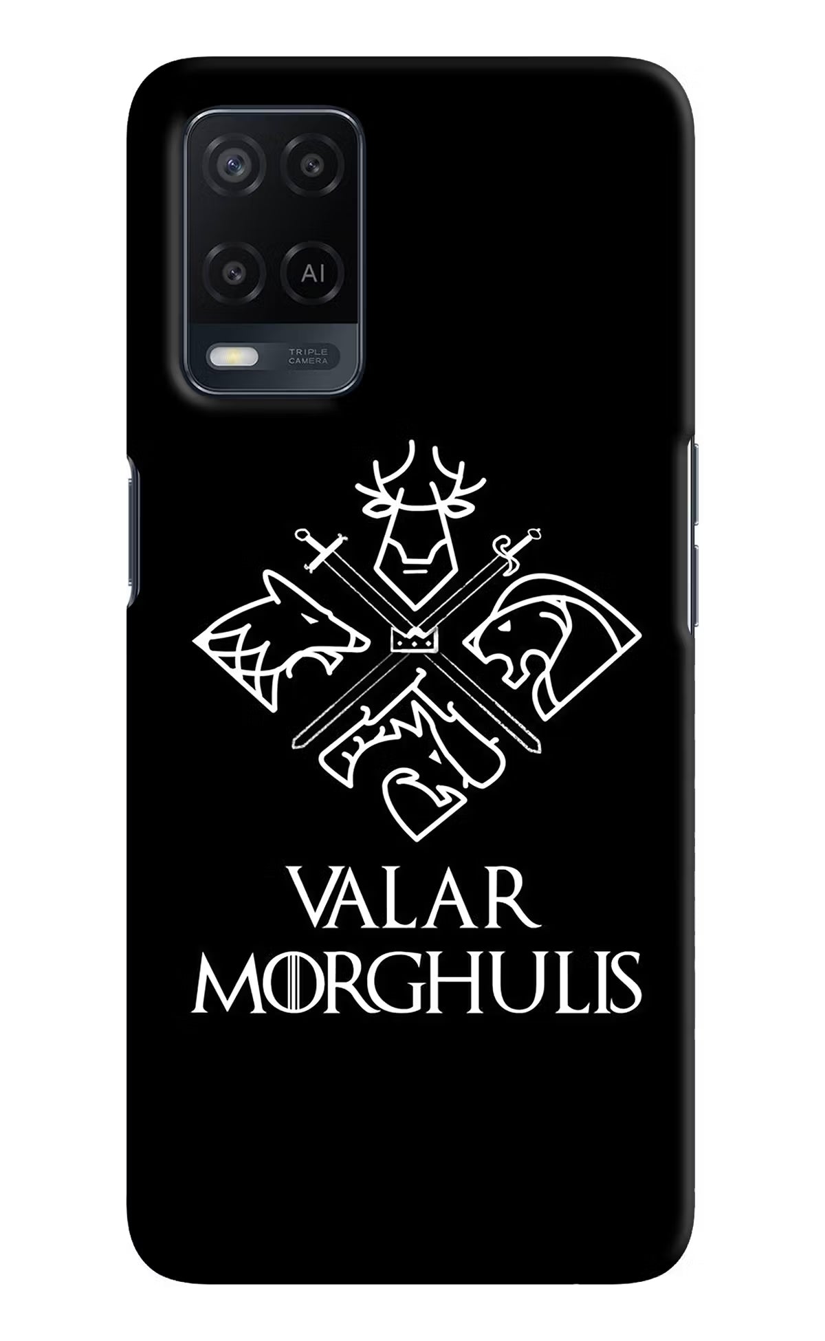 Valar Morghulis | Game Of Thrones Oppo A54 Hard Case Back Cover by Casekaro