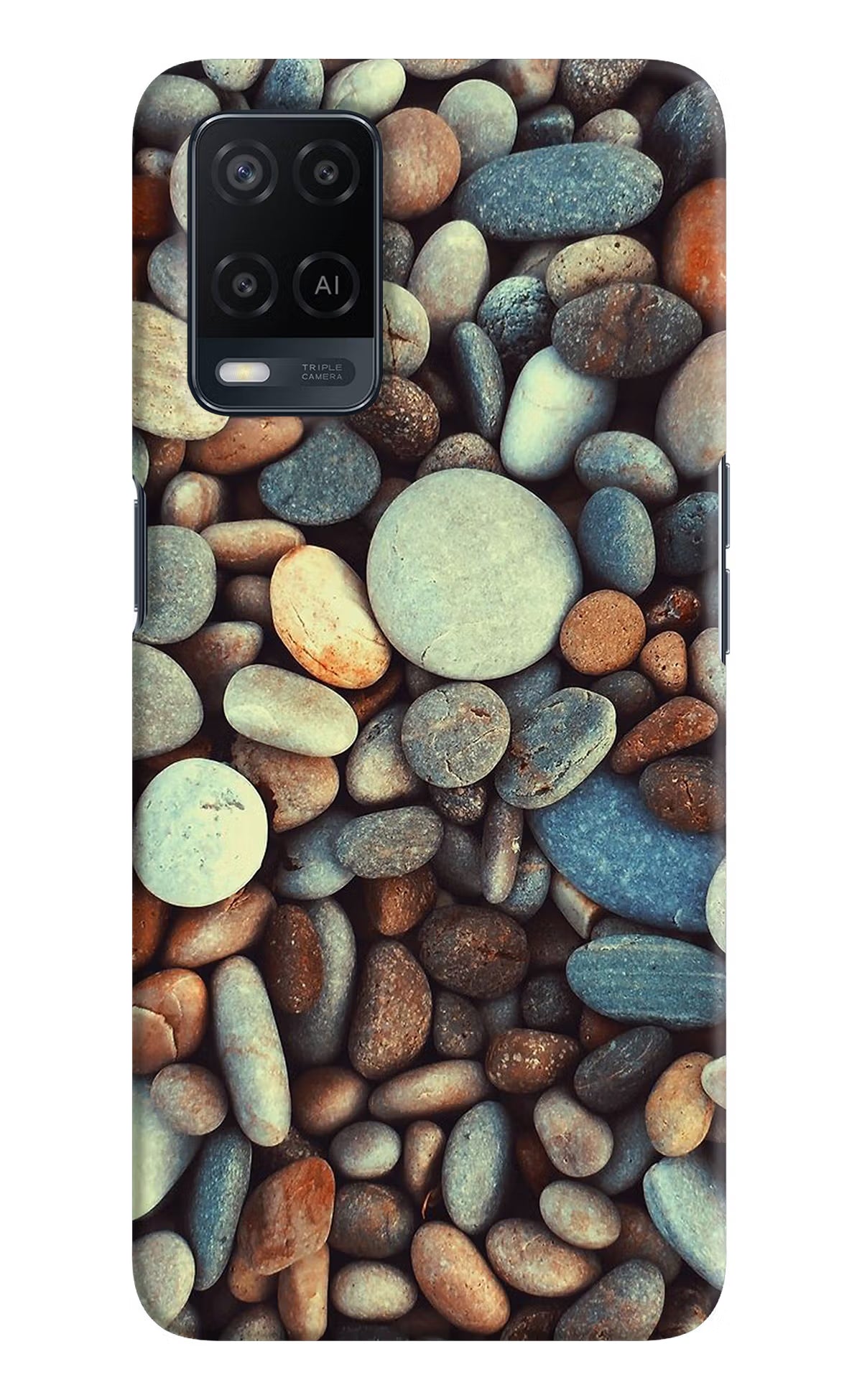Pebble Oppo A54 Hard Case Back Cover by Casekaro