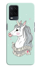 Unicorn Wallpaper Oppo A54 Hard Case Back Cover by Casekaro