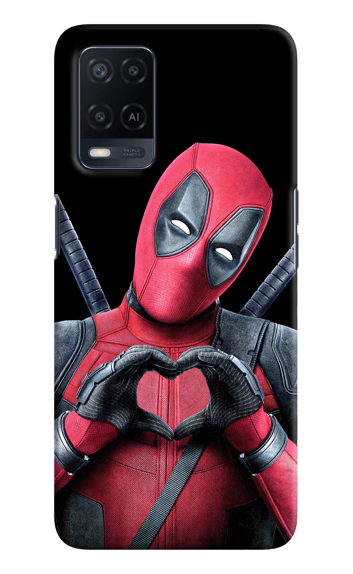 Deadpool Oppo A54 Hard Case Back Cover by Casekaro