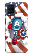 Captain America Oppo A54 Hard Case Back Cover by Casekaro