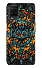 Angry Owl Art Oppo A54 Hard Case Back Cover by Casekaro