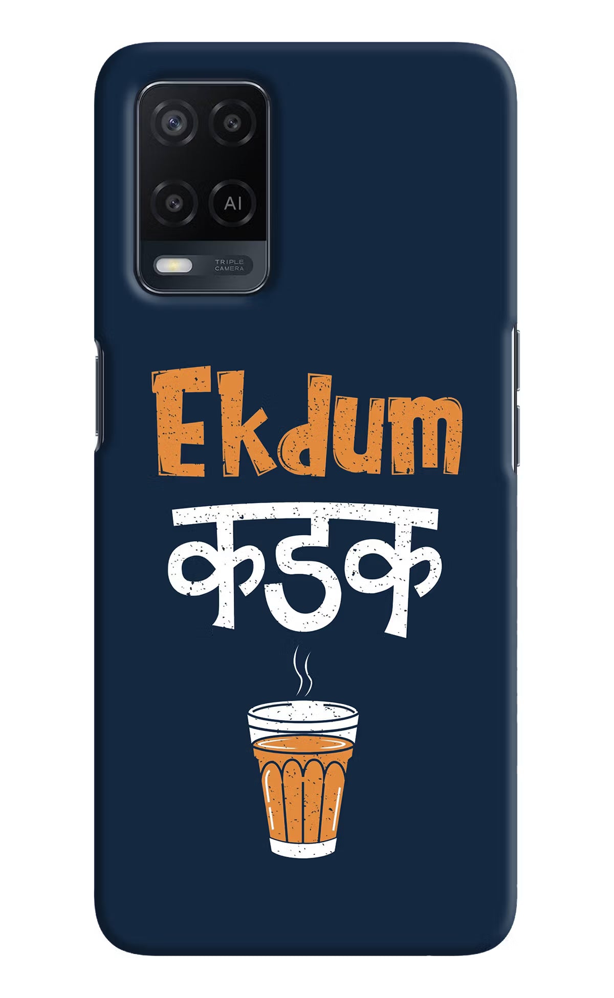 Ekdum Kadak Chai Oppo A54 Hard Case Back Cover by Casekaro