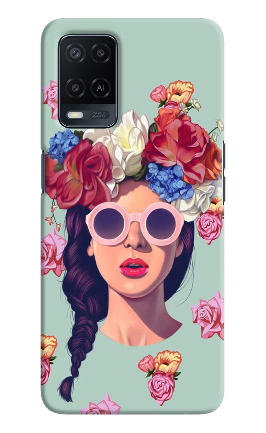 Pretty Girl Oppo A54 Hard Case Back Cover by Casekaro
