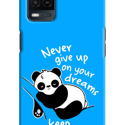 Keep Sleeping Oppo A54 Hard Case Back Cover by Casekaro