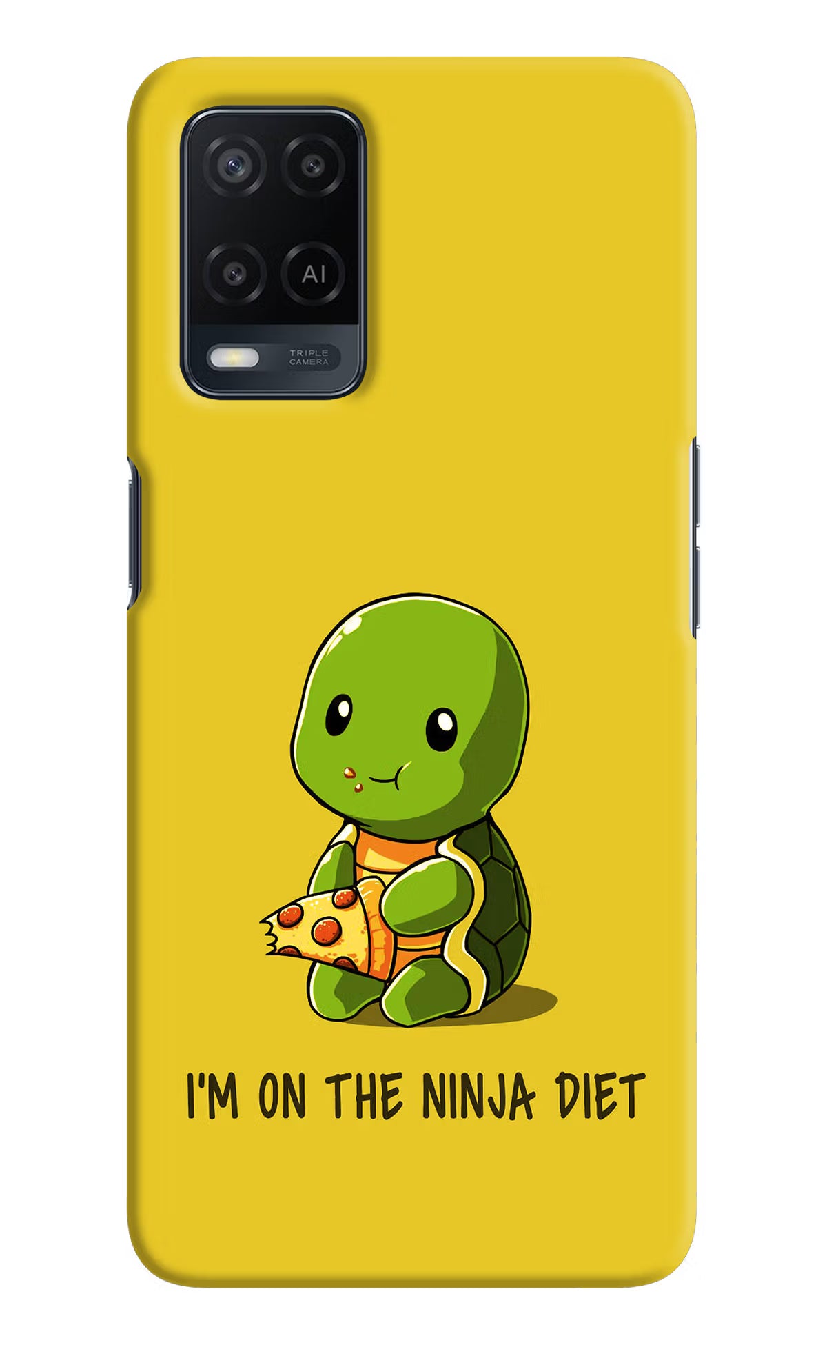I'm on Ninja Diet Oppo A54 Hard Case Back Cover by Casekaro