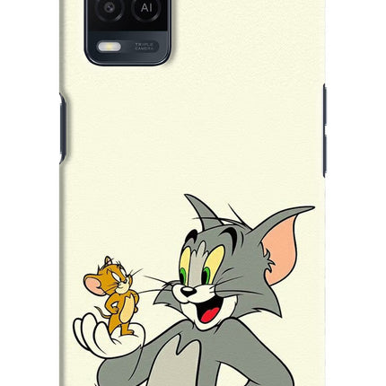 Tom & Jerry Oppo A54 Hard Case Back Cover by Casekaro