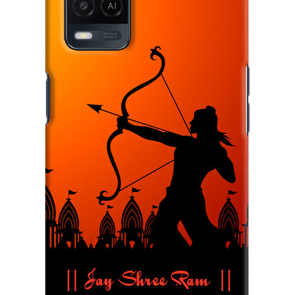 Lord Ram - 4 Oppo A54 Hard Case Back Cover by Casekaro