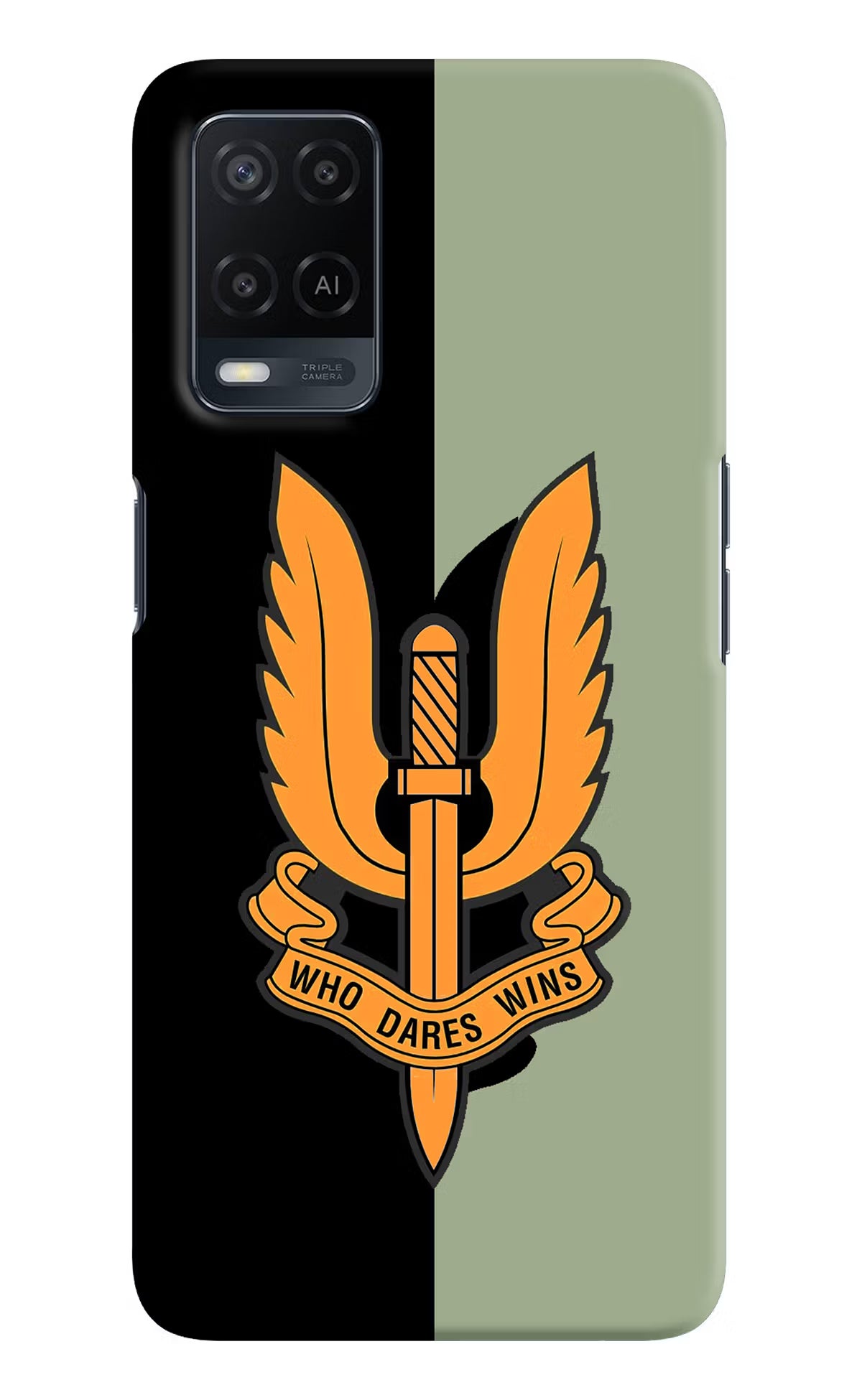 Balidan Logo Oppo A54 Hard Case Back Cover by Casekaro