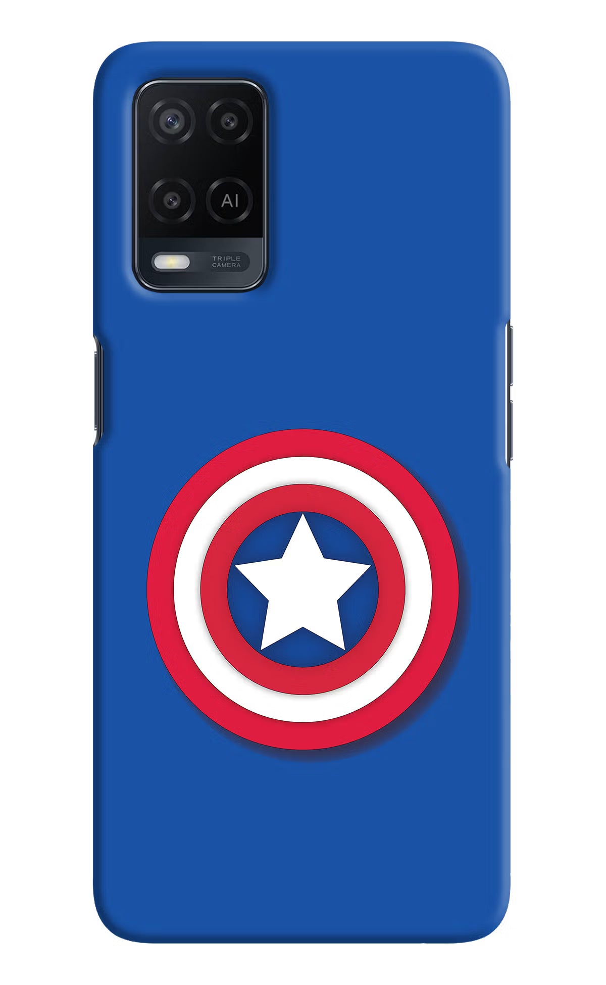Shield Oppo A54 Hard Case Back Cover by Casekaro
