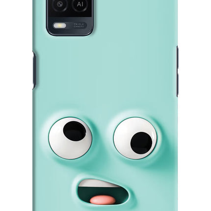 Funny Cartoon Oppo A54 Hard Case Back Cover by Casekaro