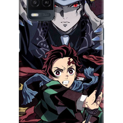 Demon Slayer Oppo A54 Hard Case Back Cover by Casekaro