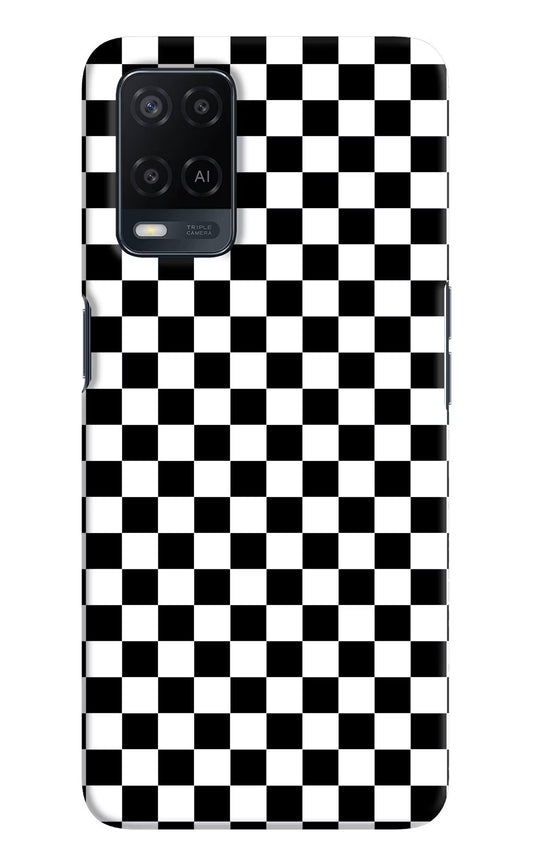 Chess Board Oppo A54 Hard Case Back Cover by Casekaro
