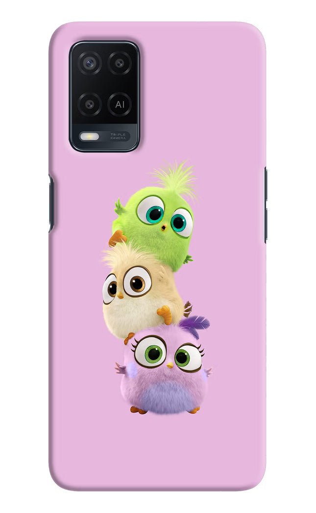 Cute Little Birds Oppo A54 Hard Case Back Cover by Casekaro