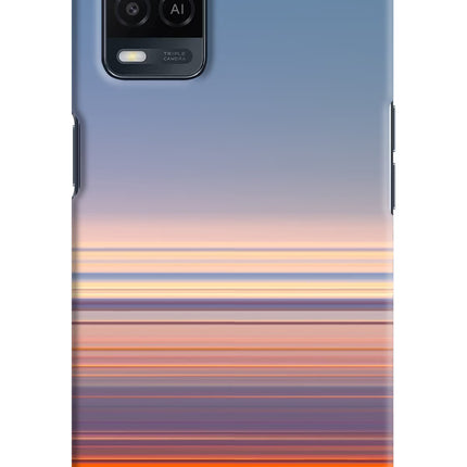 Morning Colors Oppo A54 Hard Case Back Cover by Casekaro