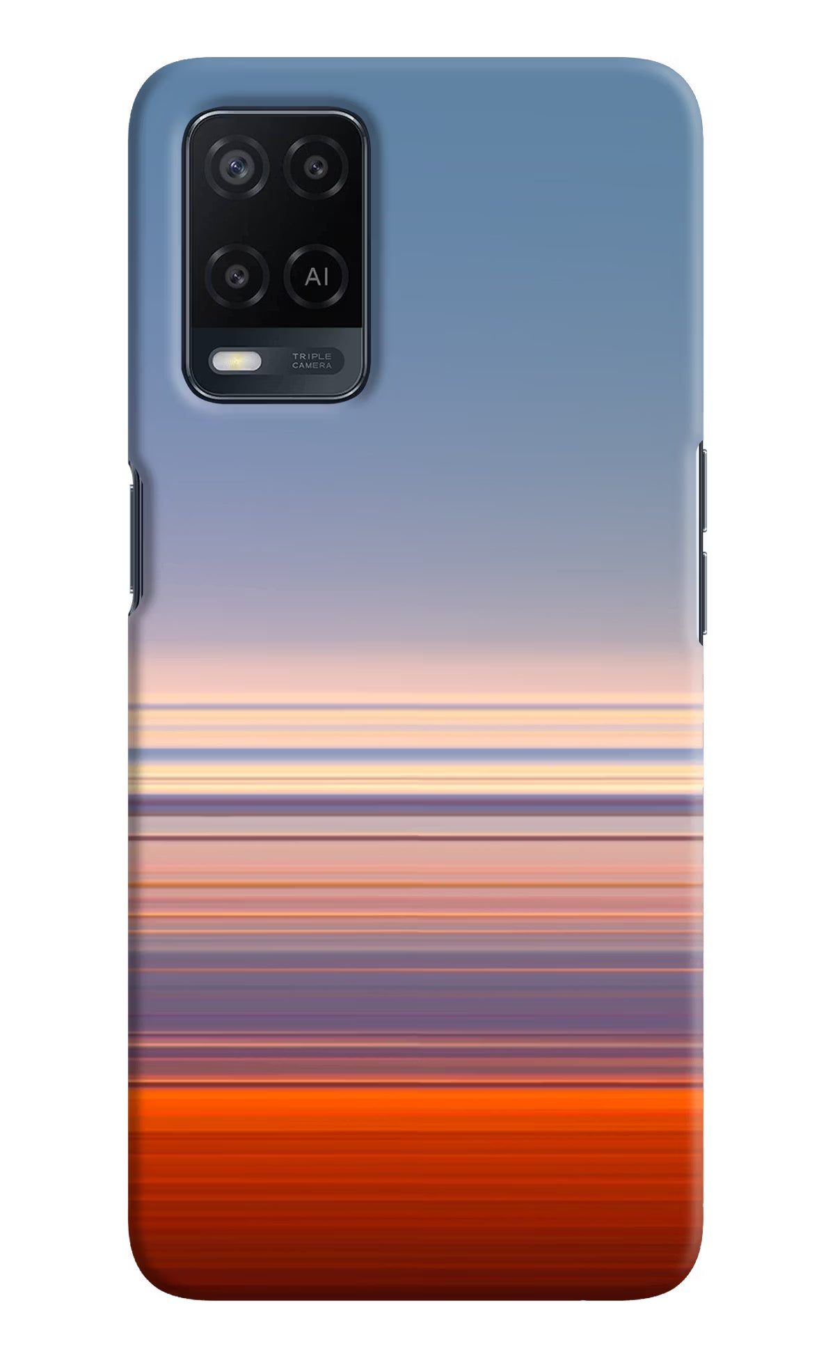 Morning Colors Oppo A54 Hard Case Back Cover by Casekaro