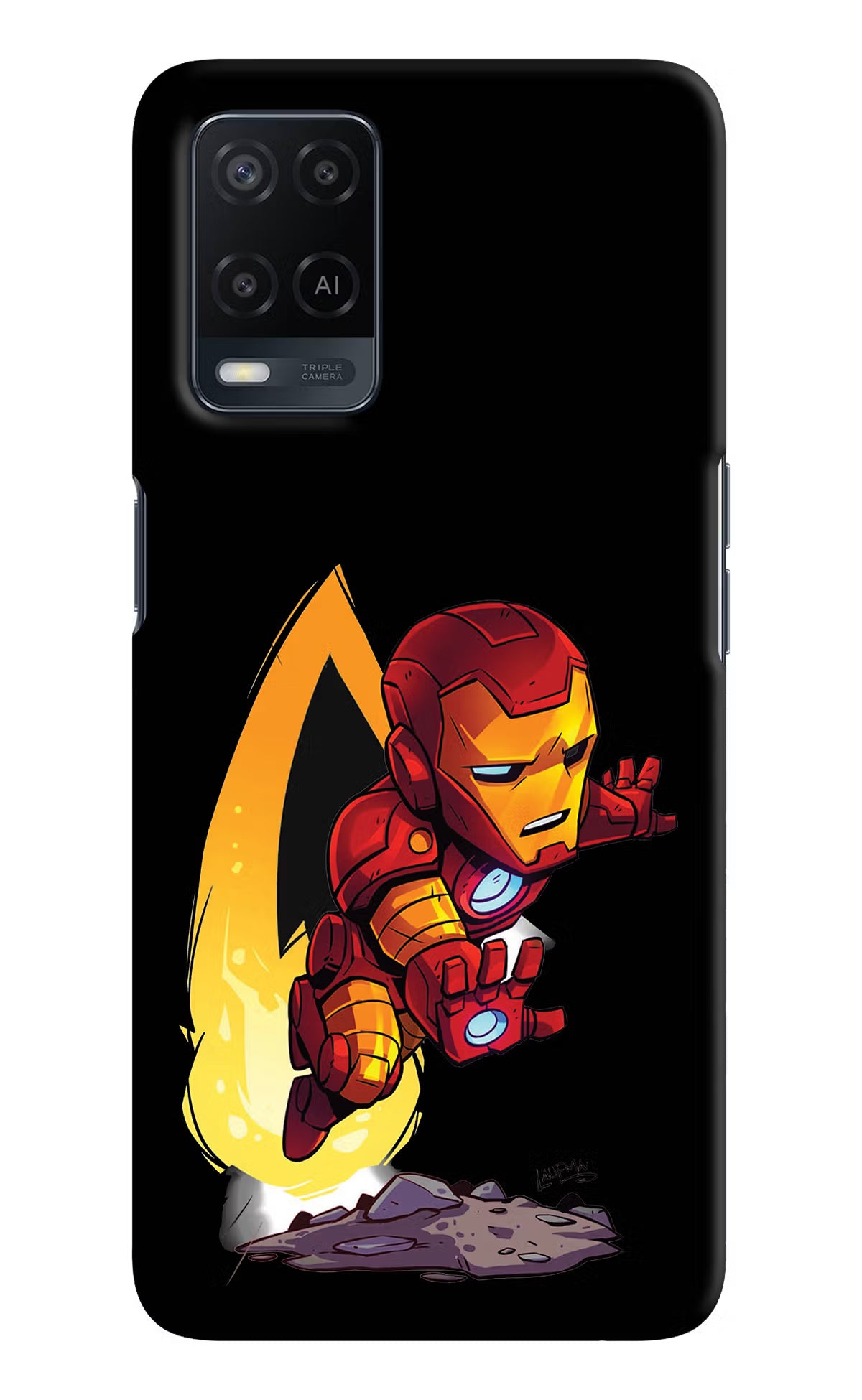 IronMan Oppo A54 Hard Case Back Cover by Casekaro
