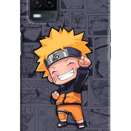 Chota Naruto Oppo A54 Hard Case Back Cover by Casekaro
