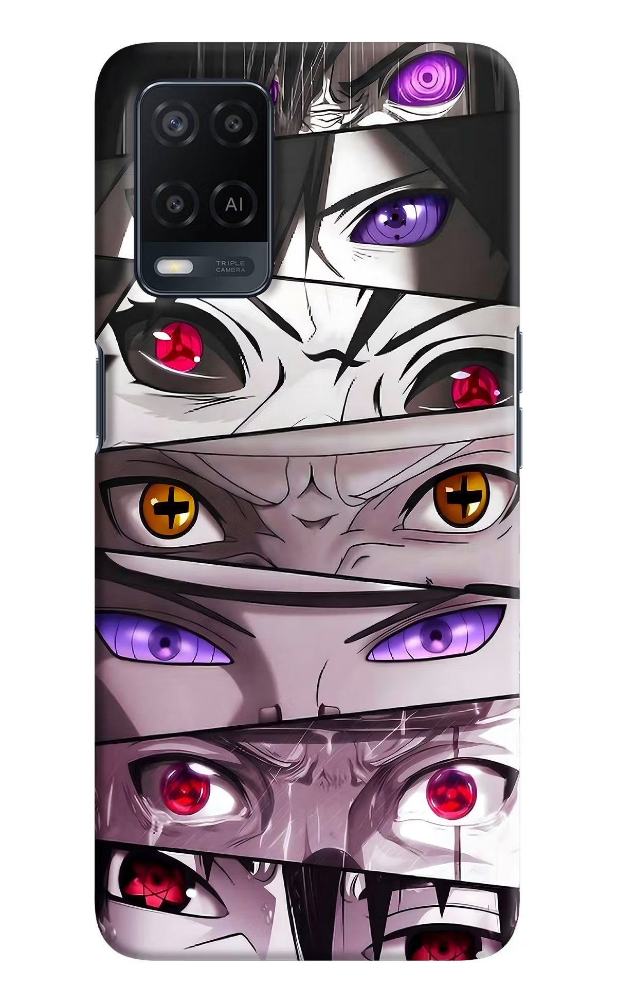 Naruto Anime Oppo A54 Hard Case Back Cover by Casekaro