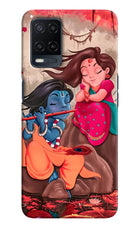 Radhe Krishna Oppo A54 Hard Case Back Cover by Casekaro